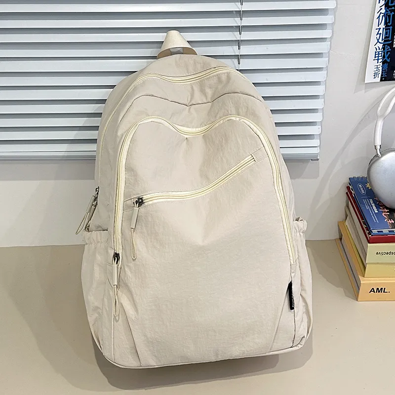 Wenpercy Composite Cloth Backpack Unisex Multicolor-1
