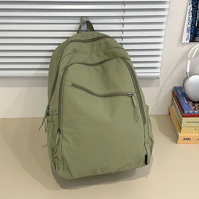 Wenpercy Composite Cloth Backpack Unisex Multicolor-11