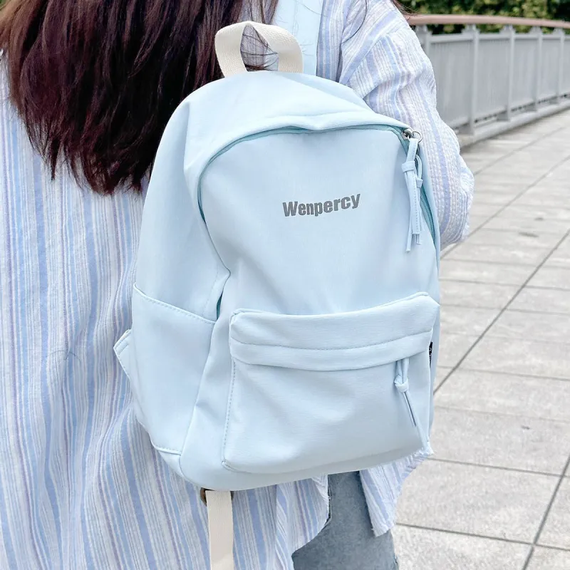 Wenpercy Oxford Student Backpack Regular Unisex-1