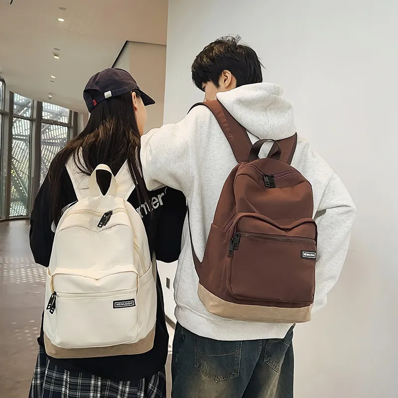 Wenpercy Nylon With Mesh Backpack Unisex Multicolor-11