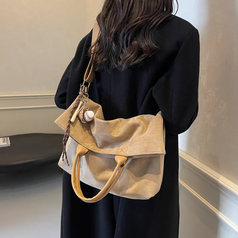 Wenpercy PU One Shoulder Handbags Regular Women's Black/Khaki/Coffee/Brown-1