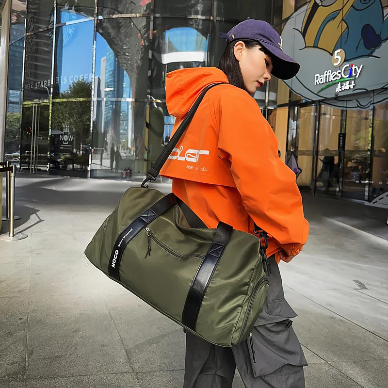 Wenpercy Nylon Travel Bag Unisex Multicolor-7