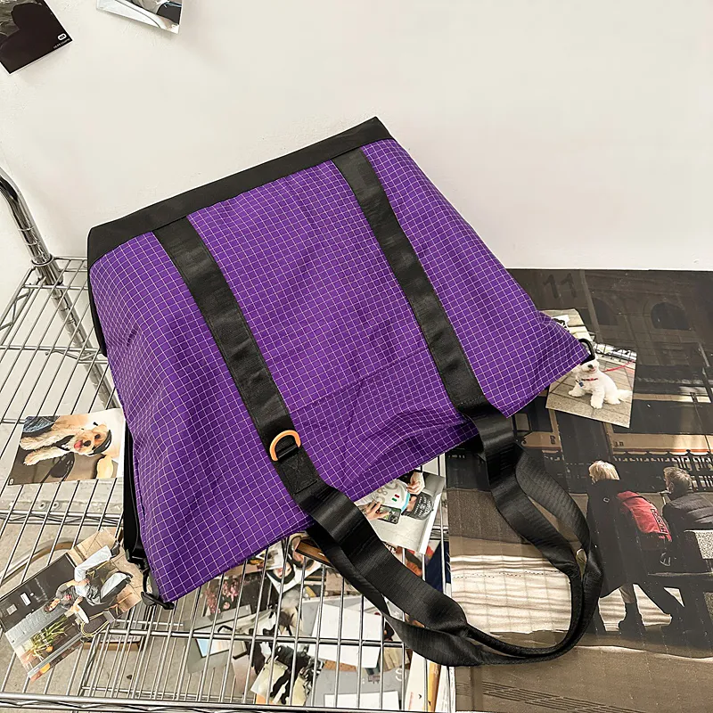 Wenpercy Nylon One Shoulder Crossbody Bag, Travel Bag Unisex Multicolor-8