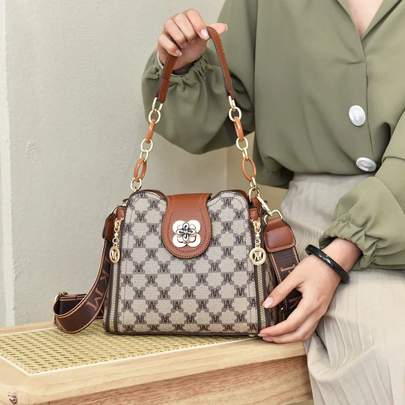 Cool PU Handbag Women's Multicolor-1