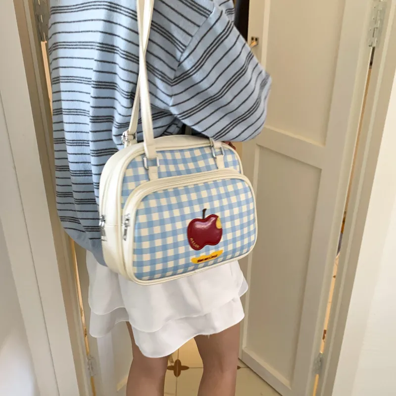ALLDeaR PU One Shoulder Handbag Women's Multicolor-1