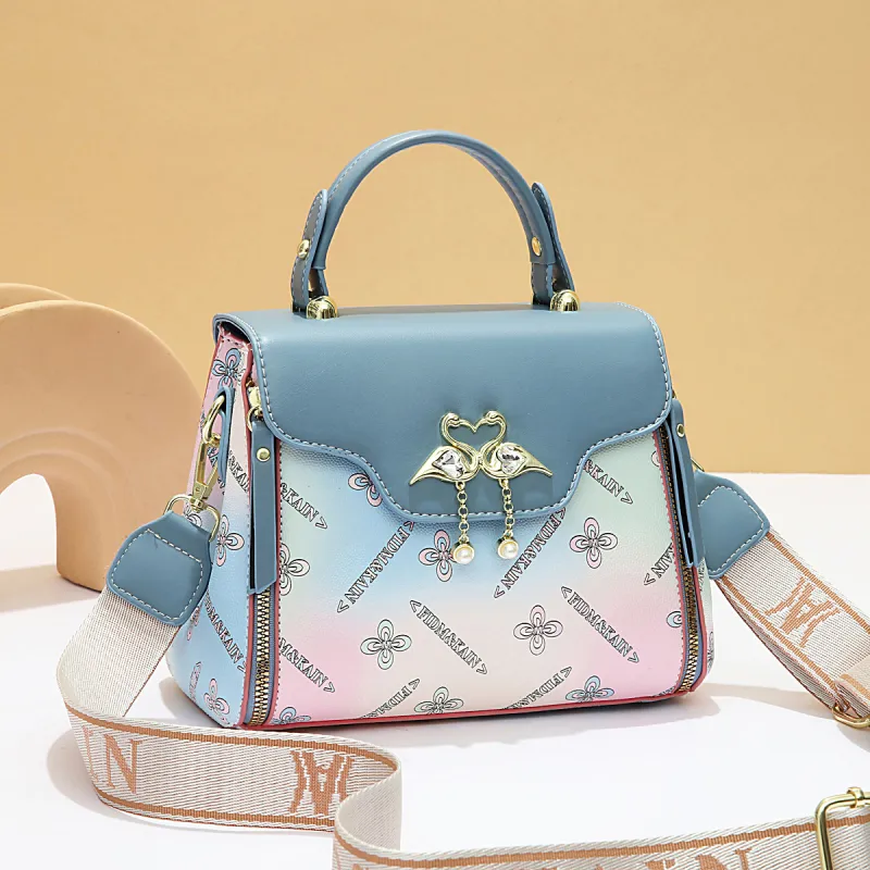 Cool PU Handbag Women's Multicolor-1