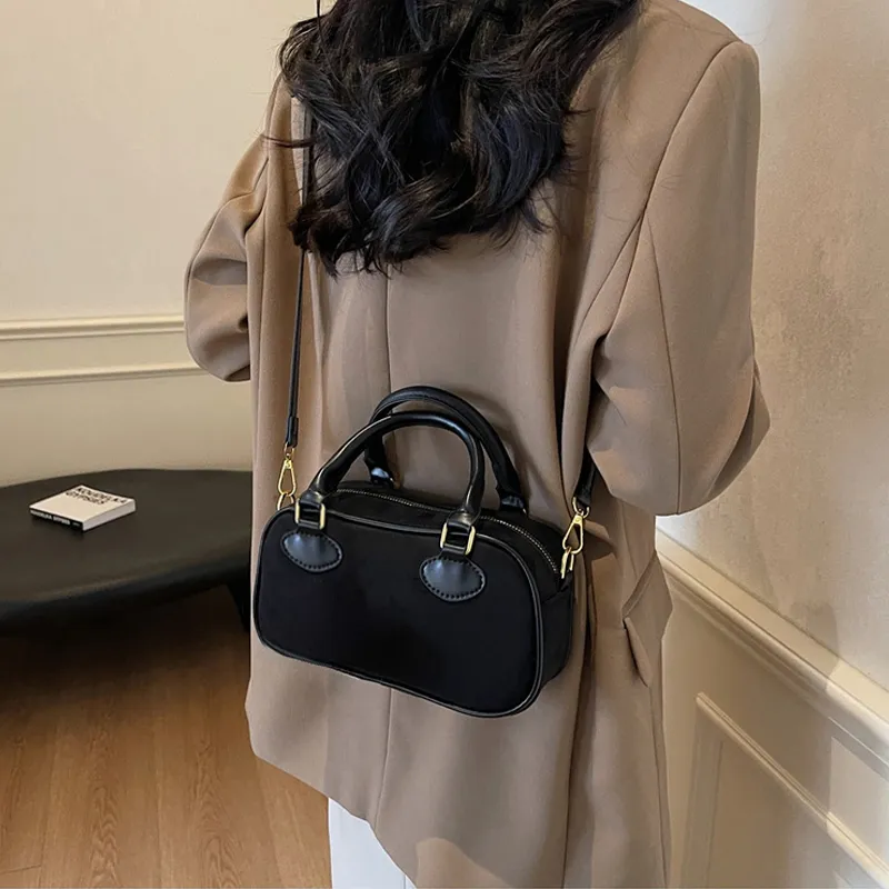 Cool Suede Handbag Women's Brown/Coffee/Pink/Black-14