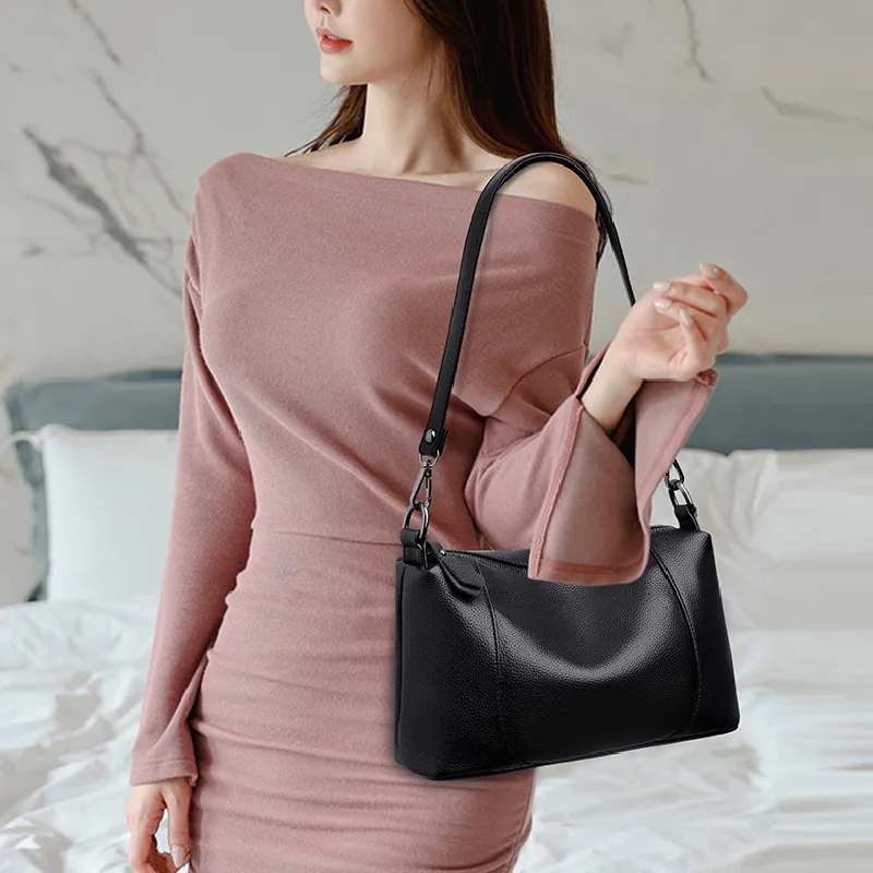 Cool Pu Crossbody Bags Shoulder Bags Regular Women's Black/Burgundy/Purple-1