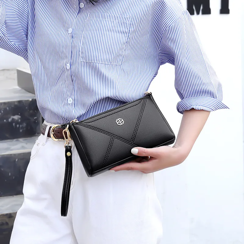 Cool Pu One Shoulder Crossbody Clutch Regular Women's Burgundy/Purple/Green/Black-9