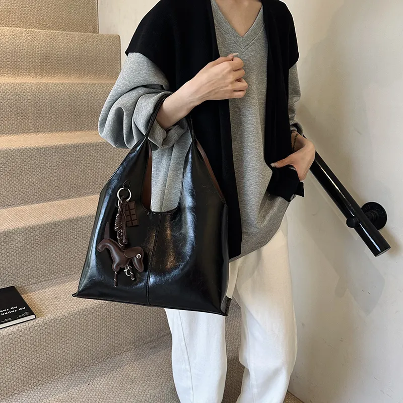 Cool PU Tote Bag, Shopping Bag, Shoulder Bag Regular Women's Multicolor-1