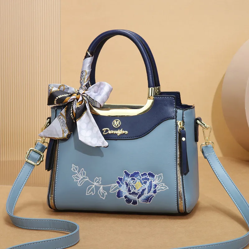 Cool Leather Handbag Women's Multicolor-6