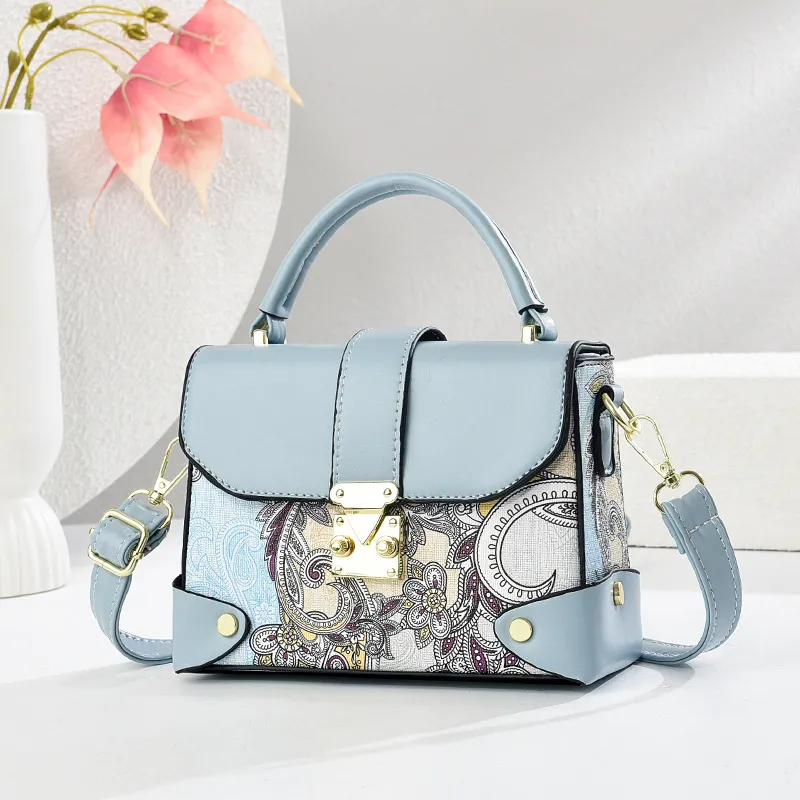 Cool Fabric Handbag Women's Multicolor-1