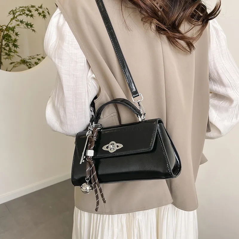 Cool PU One Shoulder Handbags Regular Women's Multicolor-11