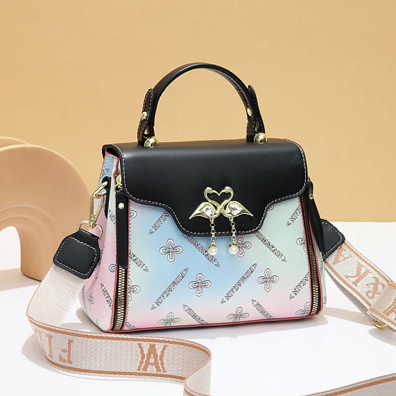 Cool PU Handbag Women's Multicolor-7