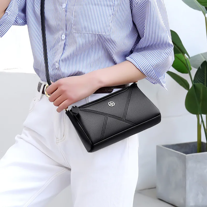 Cool Pu One Shoulder Crossbody Clutch Regular Women's Burgundy/Purple/Green/Black-10
