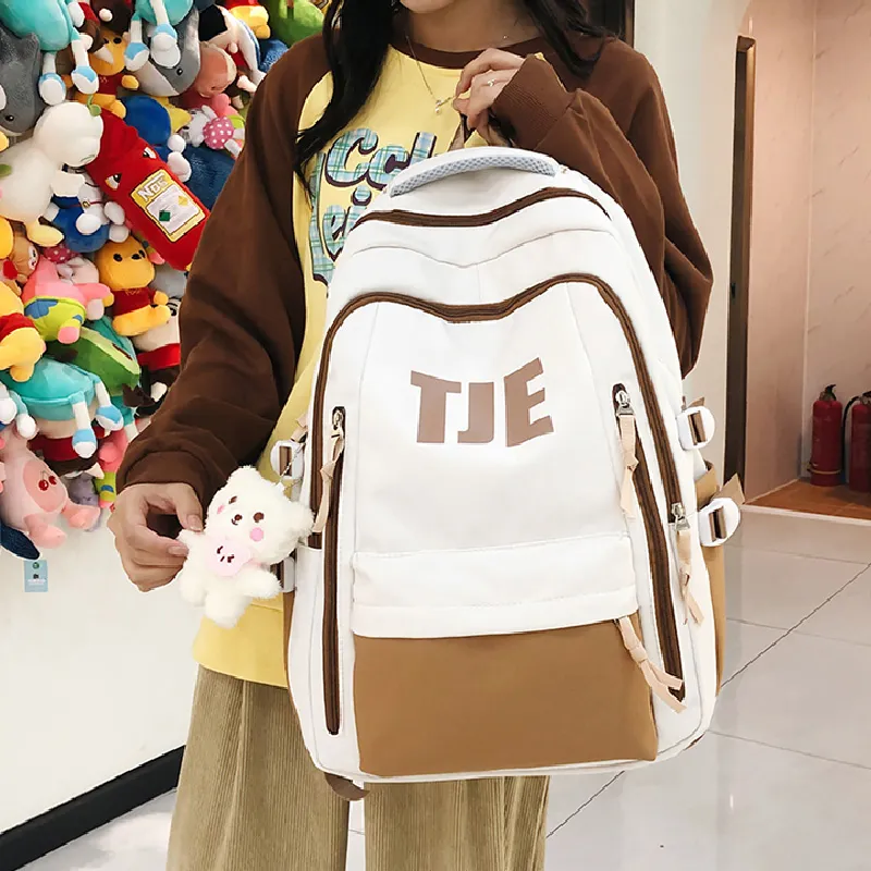 Cool Nylon Shoulder Bag Regular Unisex Multicolor-2