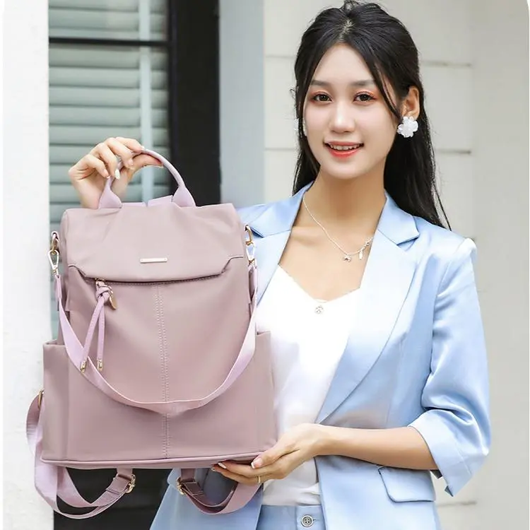 Cool Oxford Backpack Regular Women's Multicolor-1
