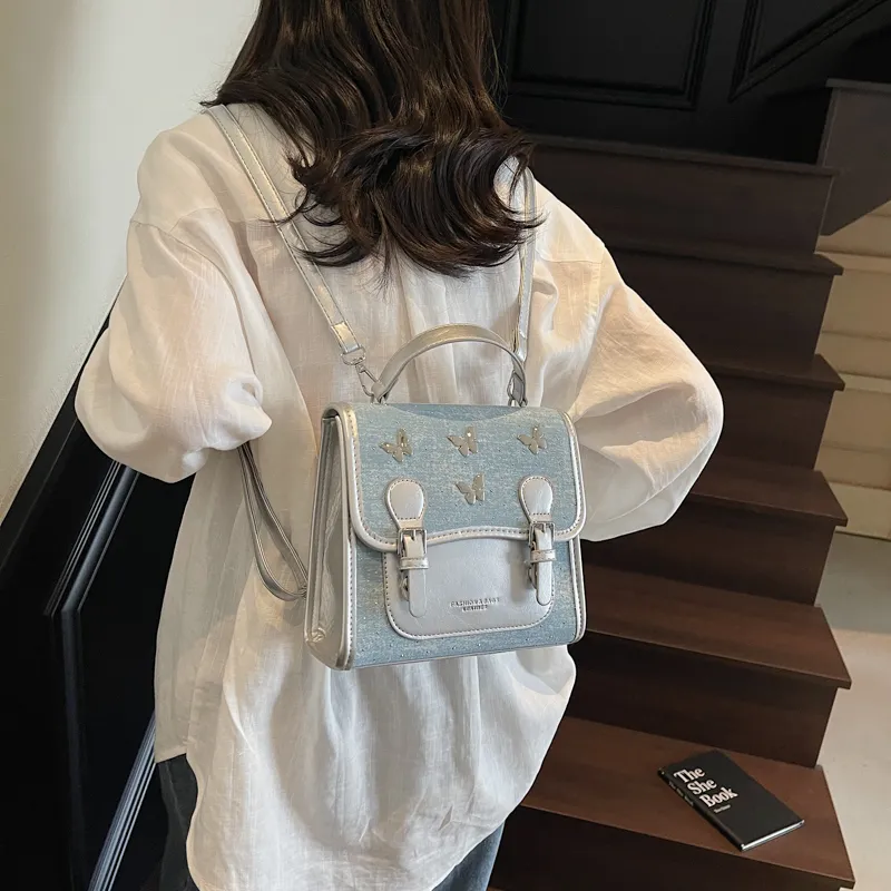 ALLDeaR PU Backpack Women's Multicolor-7