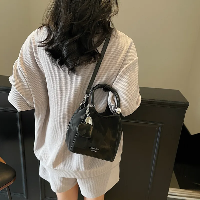 Cool PU Handbag Women's Ecru/Pink/Black/Silver-9