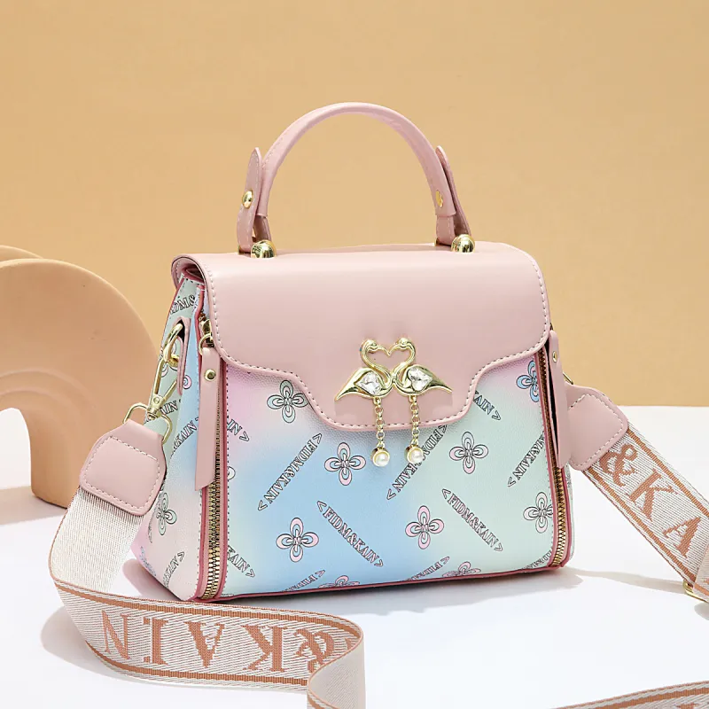 Cool PU Handbag Women's Multicolor-3