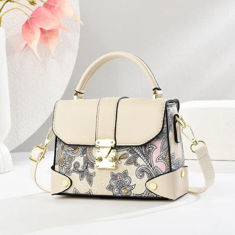 Cool Fabric Handbag Women's Multicolor-7