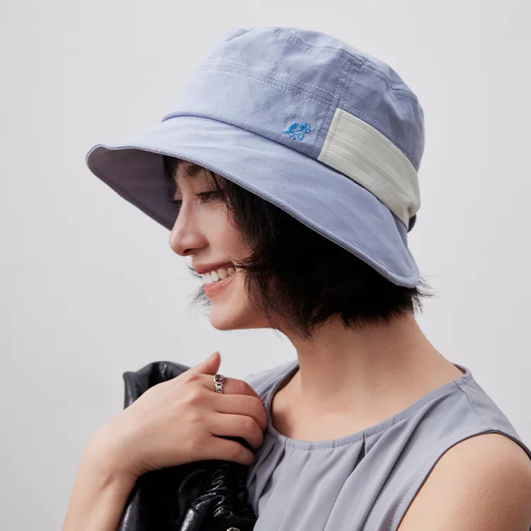 Lagur 100% Cotton Bucket Hats Women's-5