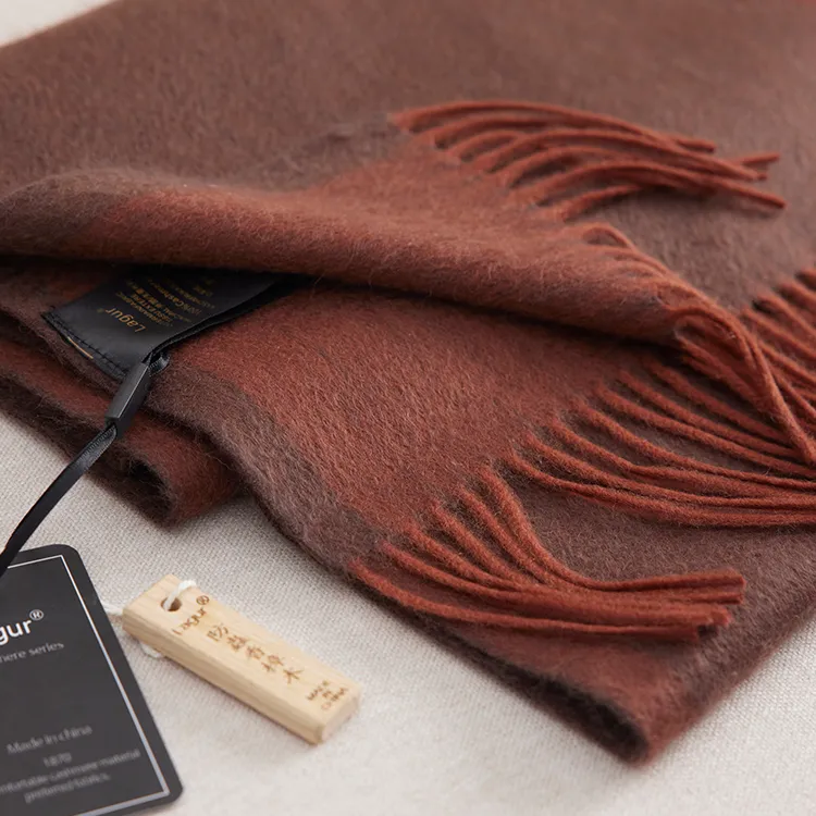 Lagur Cashmere Knit Scarves Women's-4