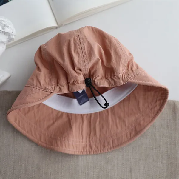 Lagur Sunscreen Fiber Fabric Bucket Hats Women's-1