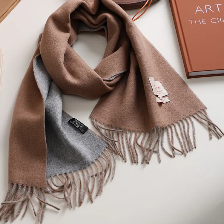 Lagur Lambswool Knit Scarves Unisex-8
