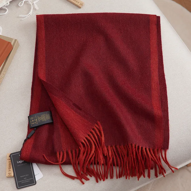 Lagur Cashmere Knit Scarves Women's-6