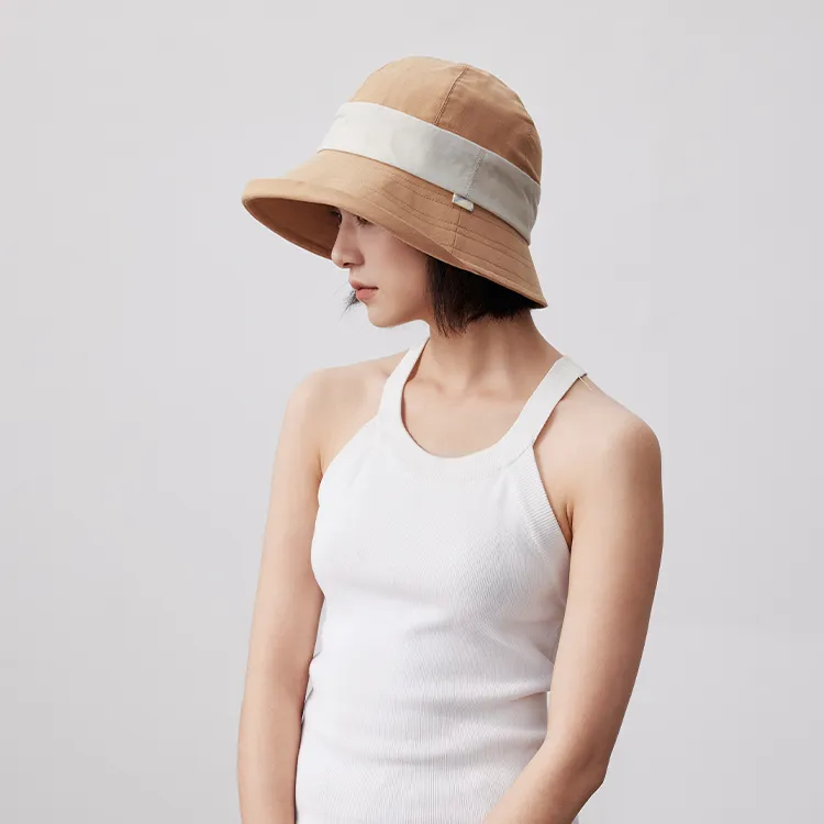 Lagur Cotton Bucket Hats Women's-4