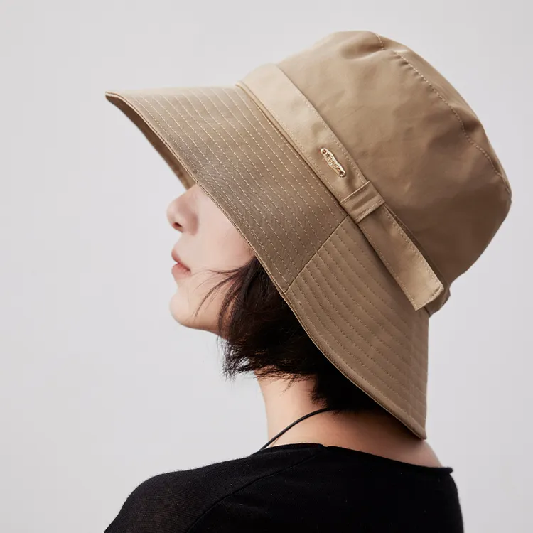 Lagur Cotton Blend Bucket Hats Unisex-1