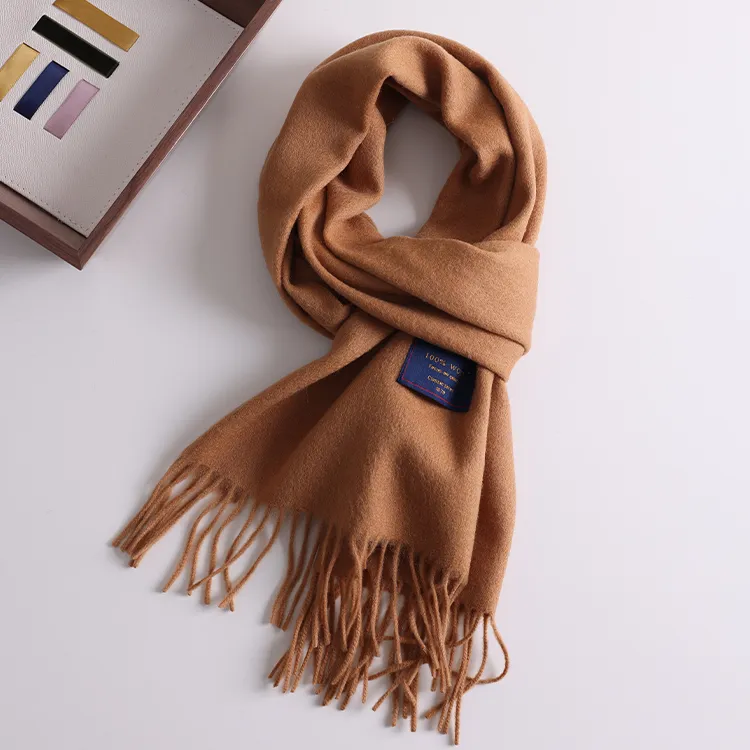Lagur Milu Wool Knit Scarves Unisex-2