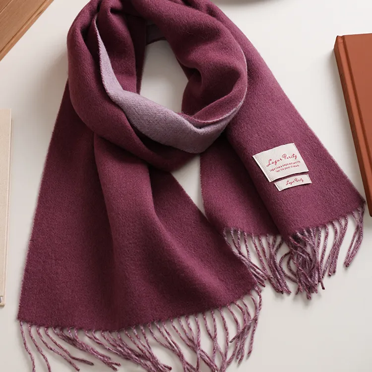 Lagur Lambswool Knit Scarves Unisex-1