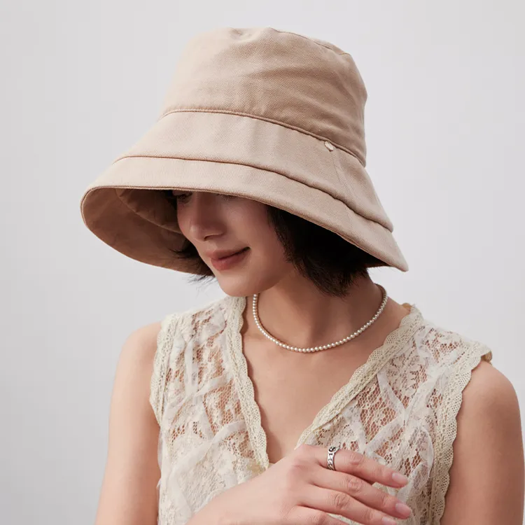 Lagur Cotton, Linen Bucket Hats Unisex-5