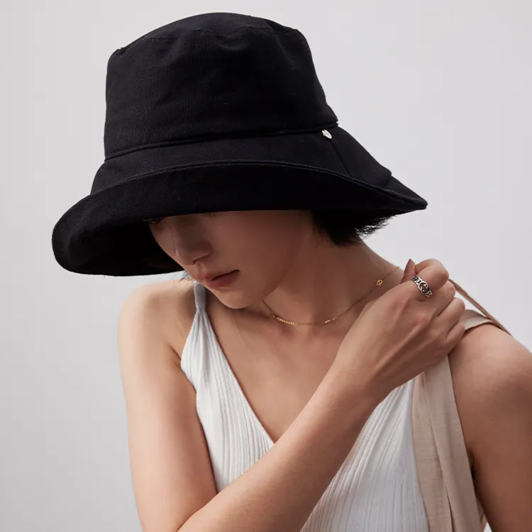Lagur Cotton, Linen Bucket Hats Unisex-2