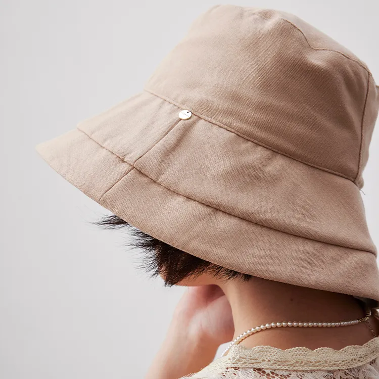 Lagur Cotton, Linen Bucket Hats Unisex-4
