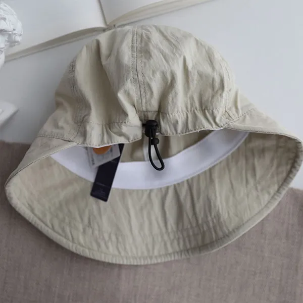 Lagur Sunscreen Fiber Fabric Bucket Hats Women's-6
