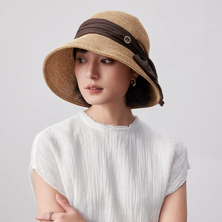 Lagur Polyester Bucket Hats Women's-7