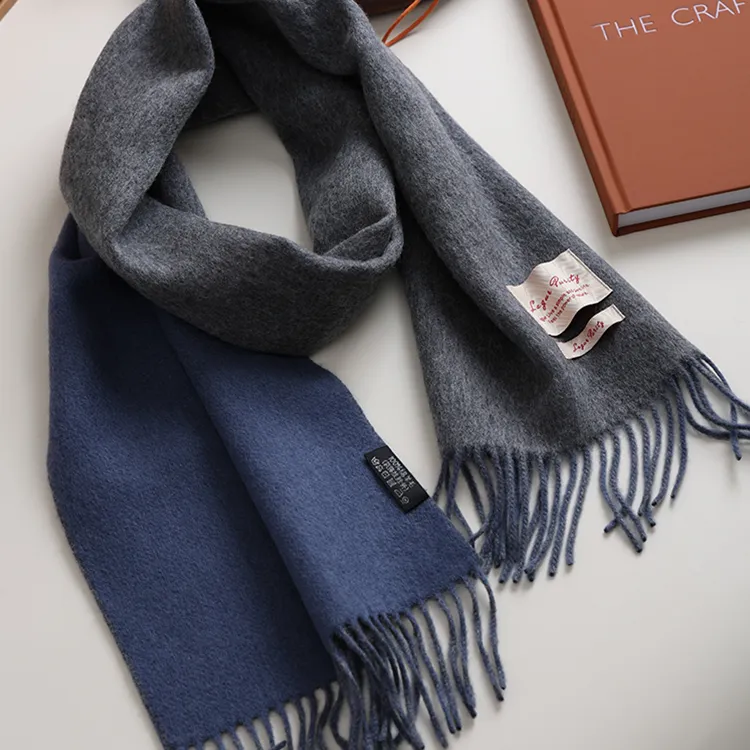 Lagur Lambswool Knit Scarves Unisex-10