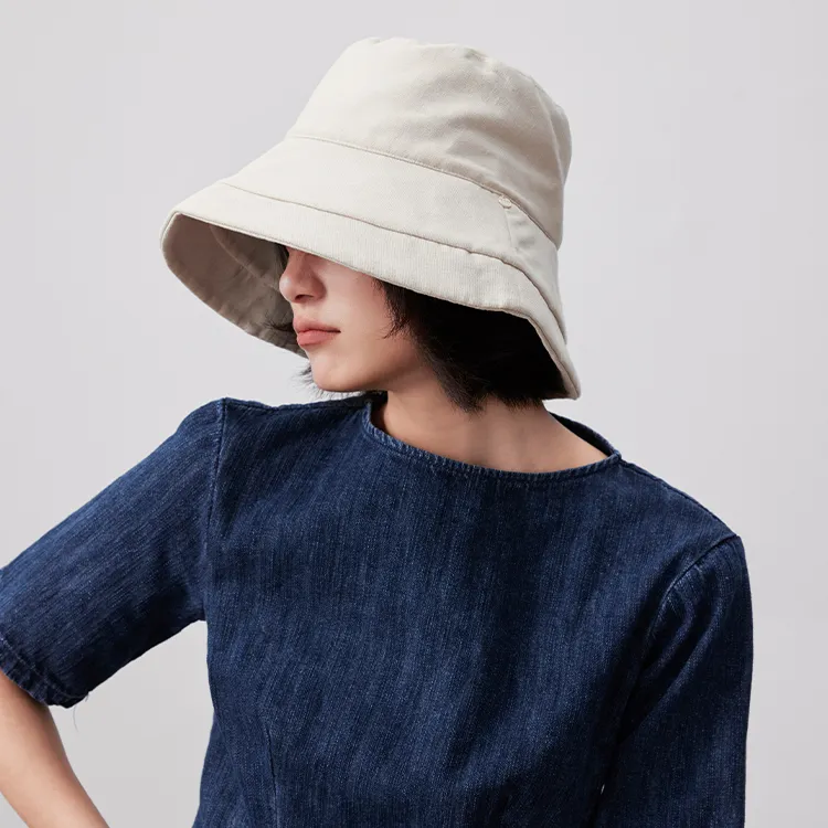Lagur Cotton, Linen Bucket Hats Unisex-7