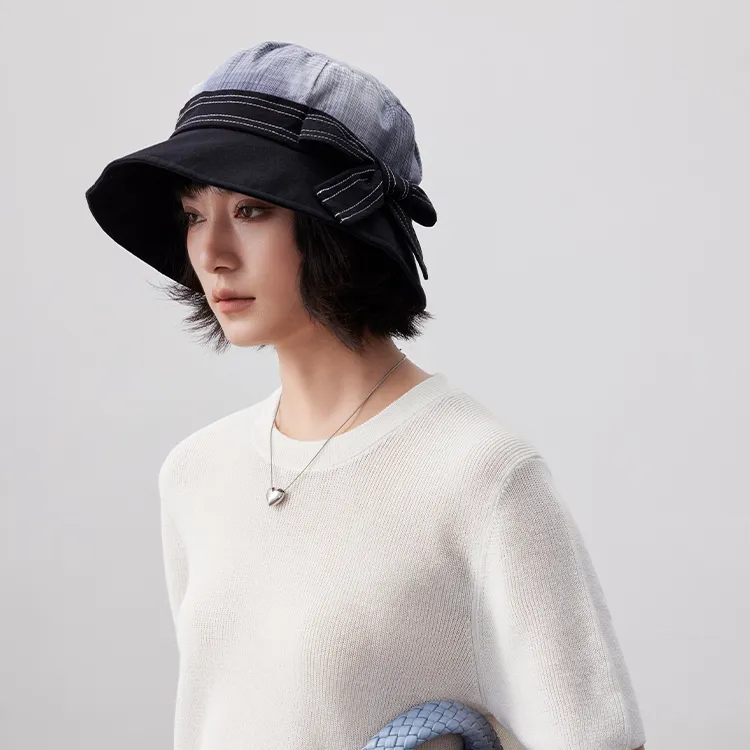 Lagur Cotton Bucket Hats Women's-2