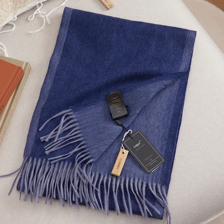 Lagur Cashmere Knit Scarves Women's-2