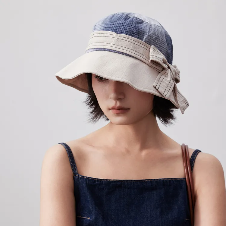 Lagur Cotton Bucket Hats Women's-5