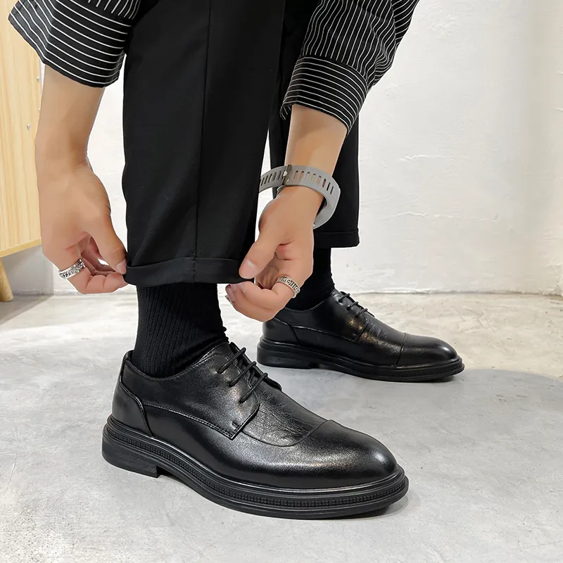Take A Break Dress Shoes Men's Black-11