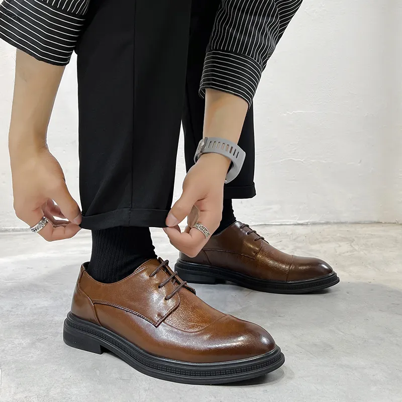 Take A Break Dress Shoes Men's Black-19