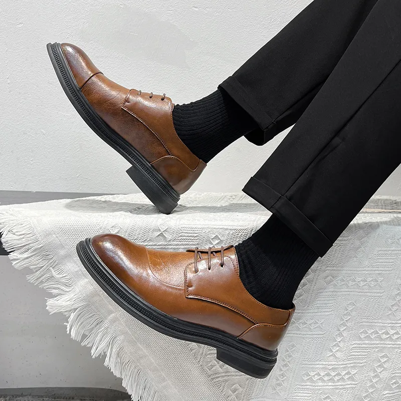 Take A Break Dress Shoes Men's Black-21