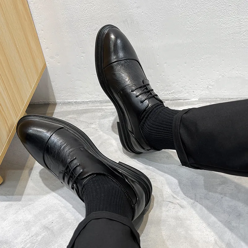 Take A Break Dress Shoes Men's Black-6