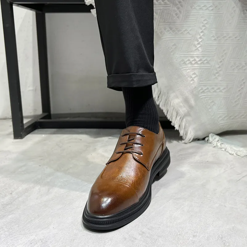 Take A Break Dress Shoes Men's Black-22