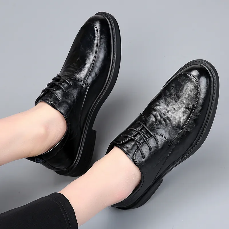 Take A Break Dress Shoes Men's Black-5